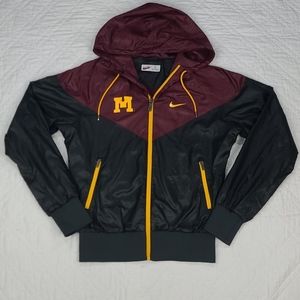 Nike University of MN Windbreaker Jacket Size M